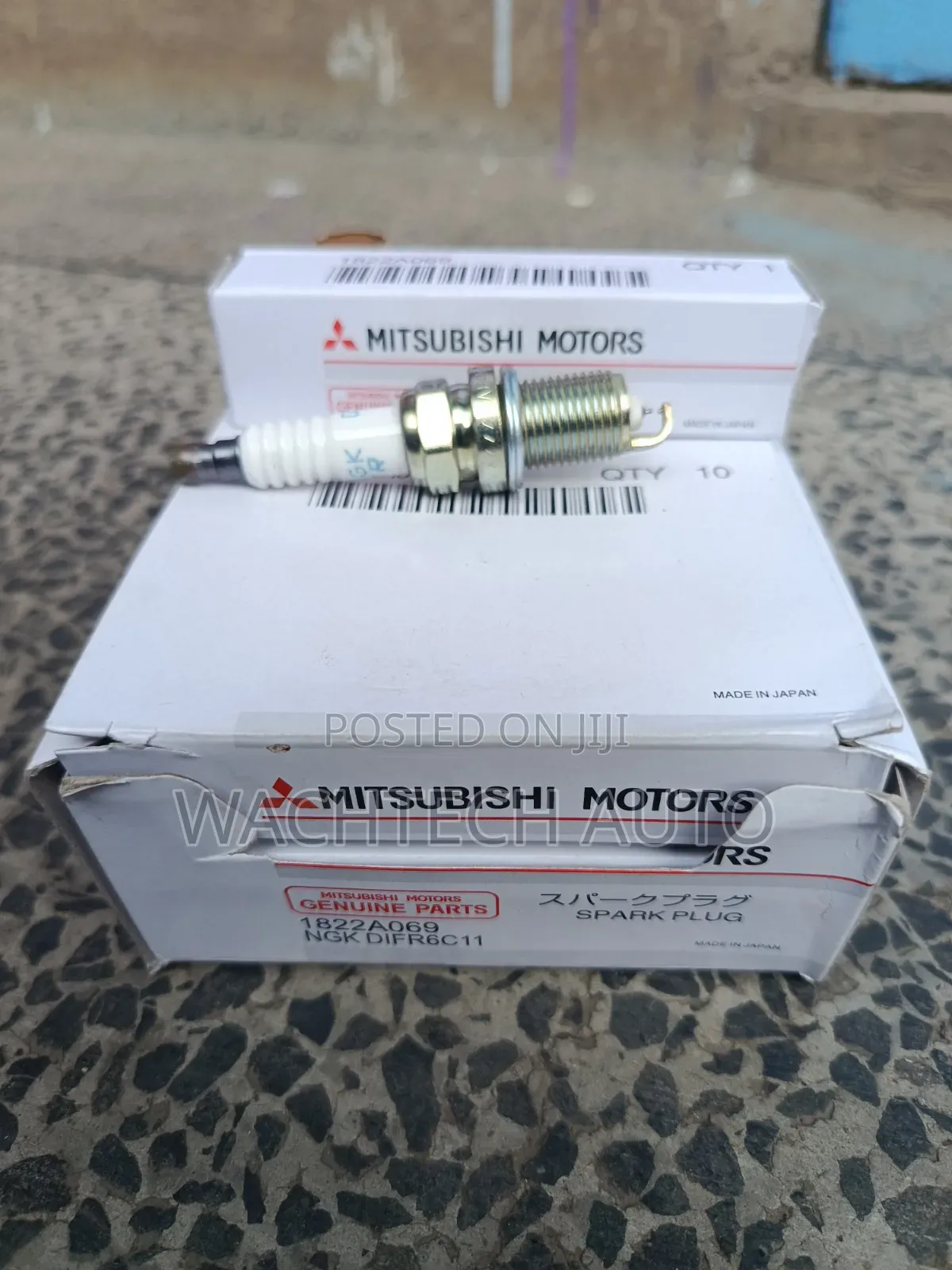 NGK Genuine Mitsubishi Spark Plugs (4pcs Set) 