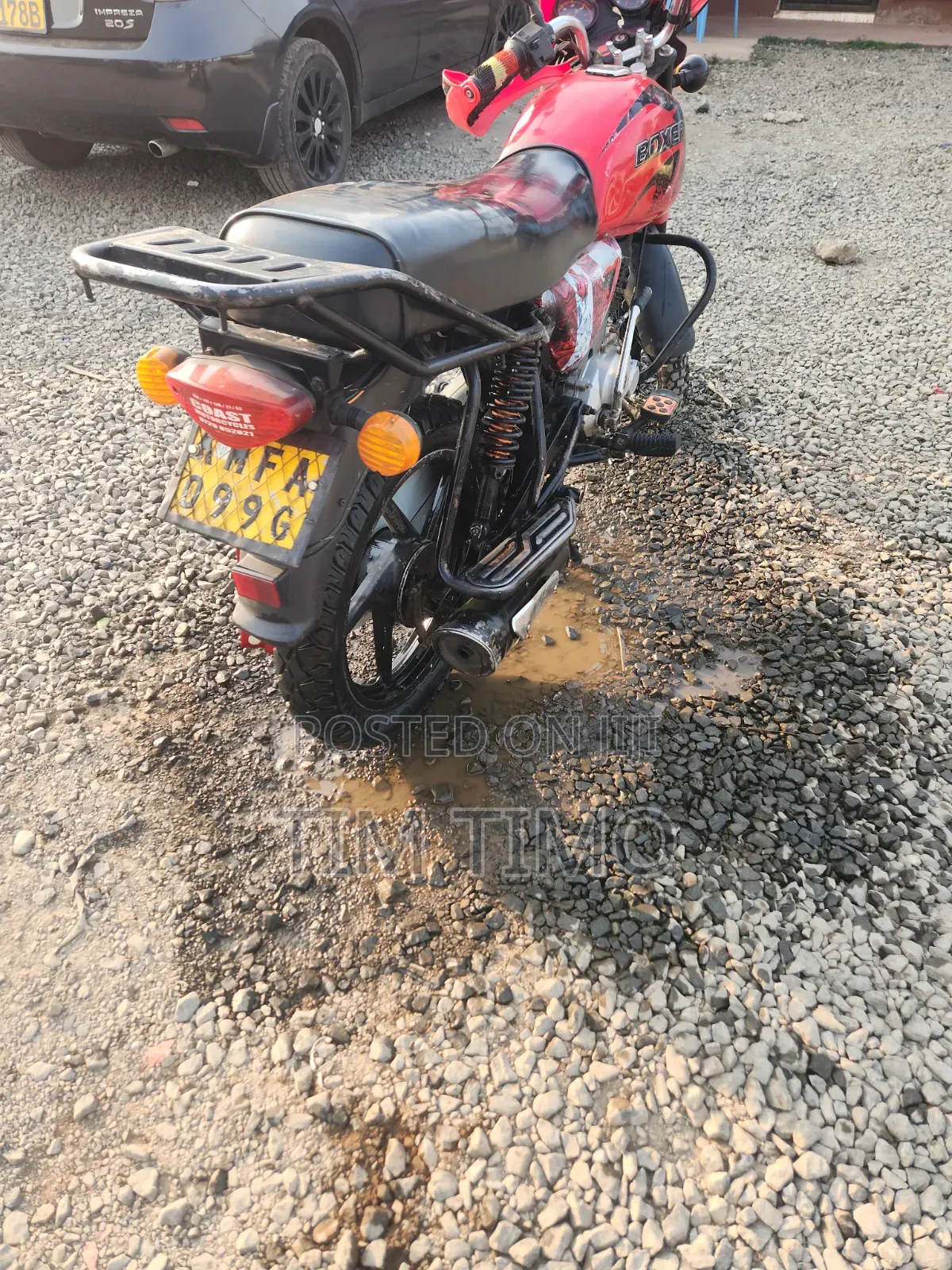 Bajaj Boxer 150 UG 2022 Red