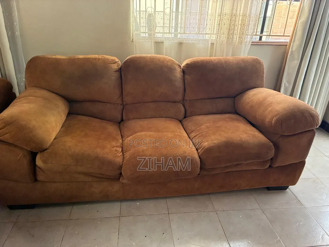 Brown Sofaset