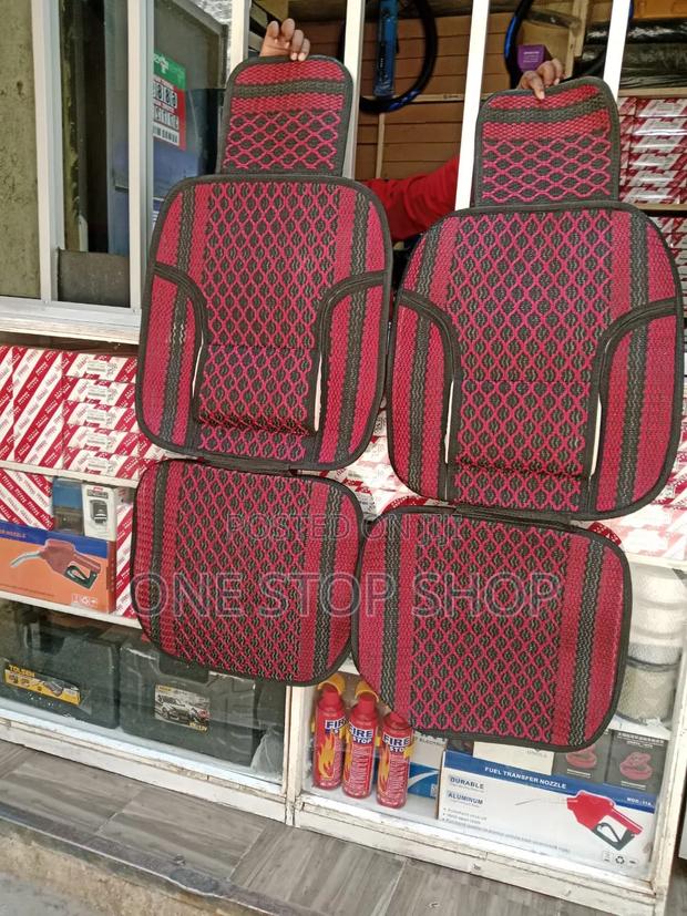 2pc Breathable Woven Fabric With Diamond Pattern and Dark Borders - thumbnail 2