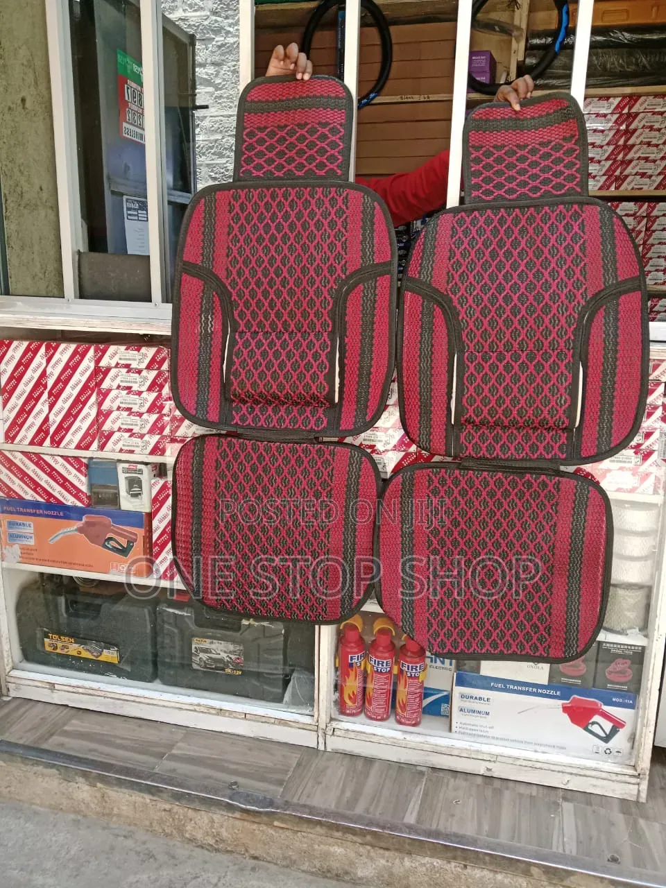 Anti Sweat Comfort Woven 2pc Seat Covers