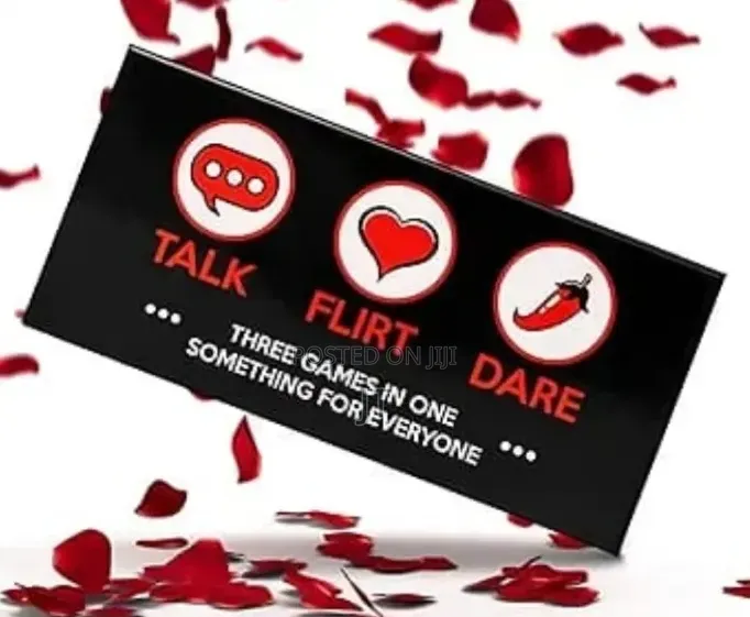 Talk, Flirt, Dare Card Game