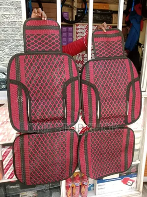 Air Mesh Fabric Seat Cover Design to Protect Front Seats While Driving