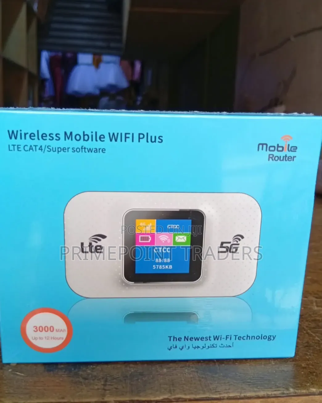 5G Pocket WiFi – High-Speed Portable Internet Hotspot