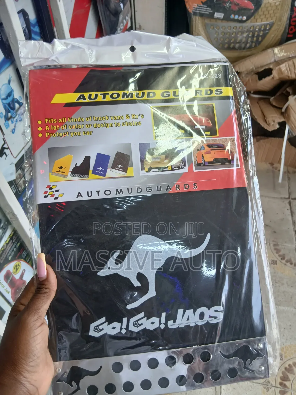 Pair of Car Universal Mud Flaps