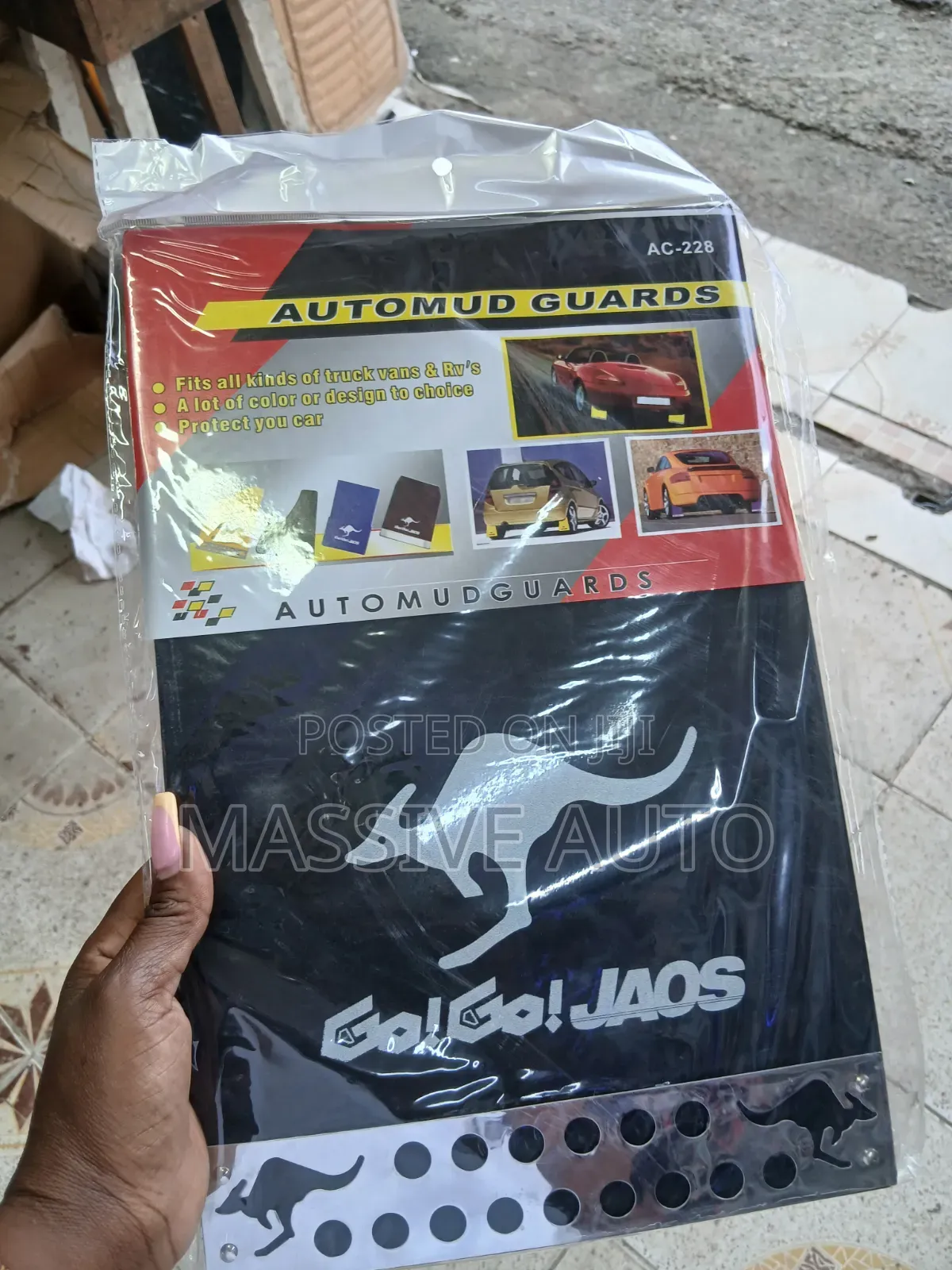 Pair of Car Universal Mud Flaps