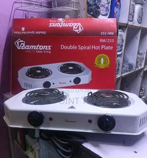 Ramtons Double Spiral Electric Hotplate – Powerful Kitchen Companion