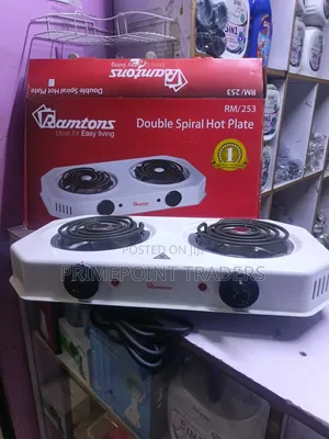 Ramtons Double Coil Hot Plate – Compact Convenient Cooker