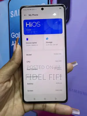 Tecno Camon 20 256 GB Blue