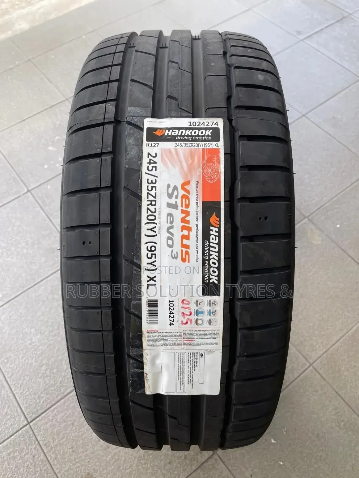 245 /35 R20 Hankook Tyres 95y Xl Ventus S1
