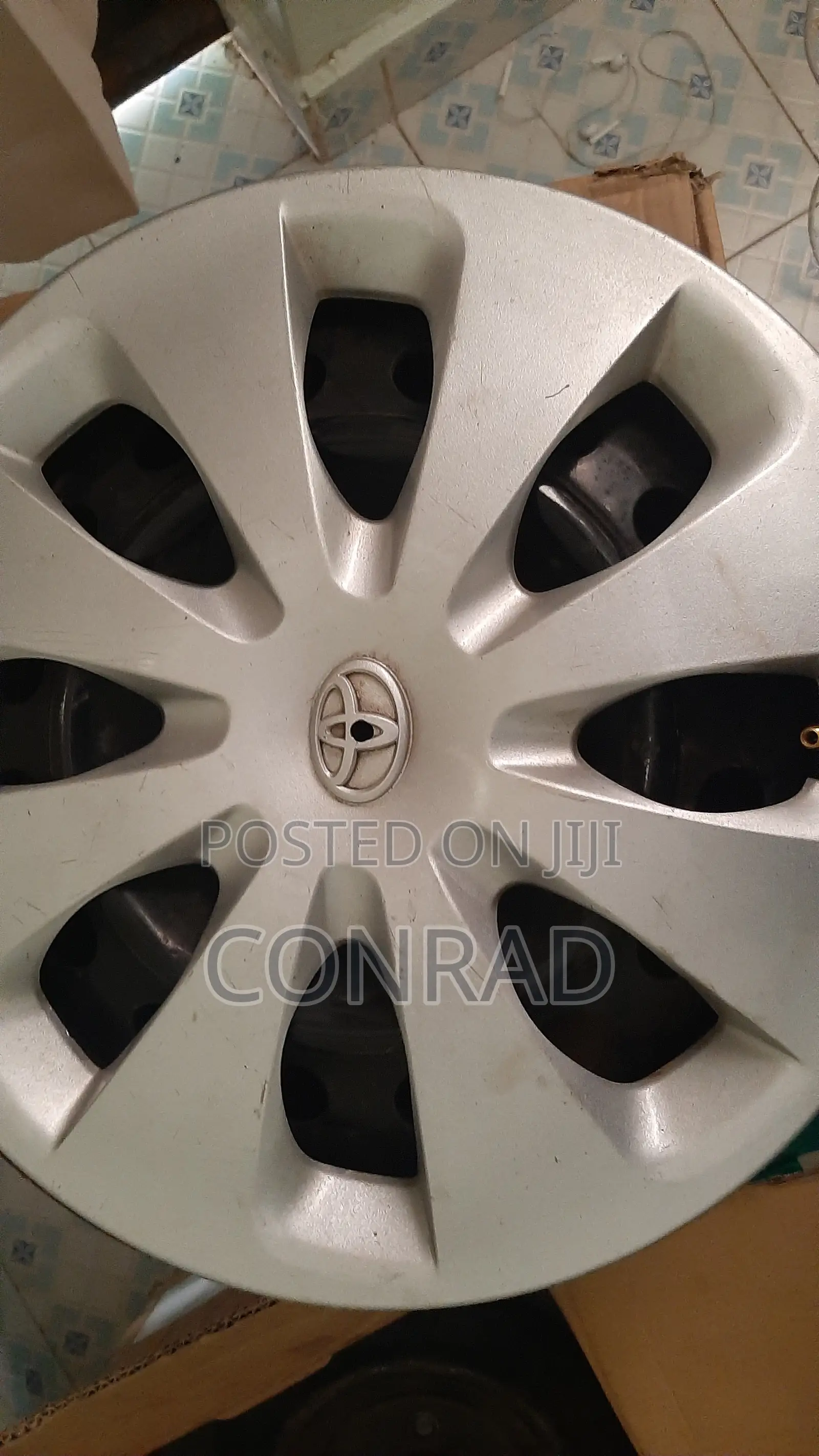 15 Inch 4 Hole Steel Rims for Toyota