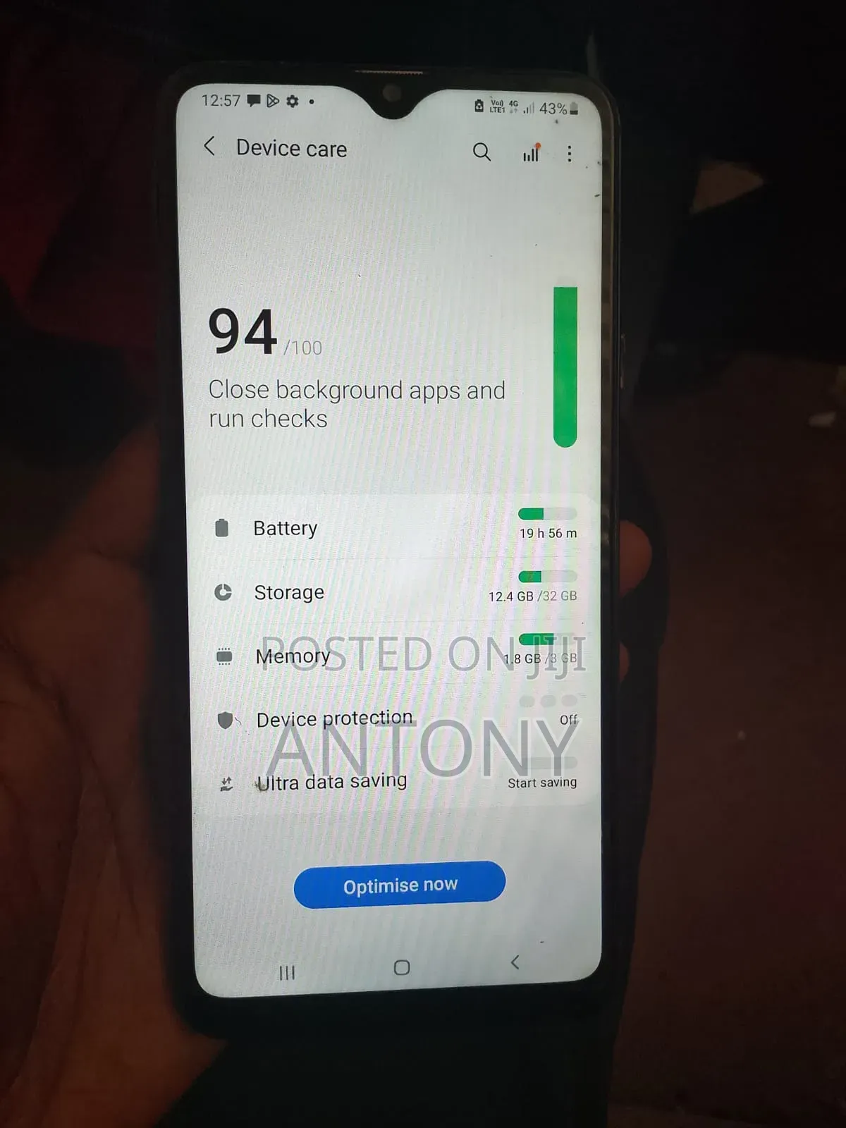 Samsung Galaxy A20s 32 GB Black