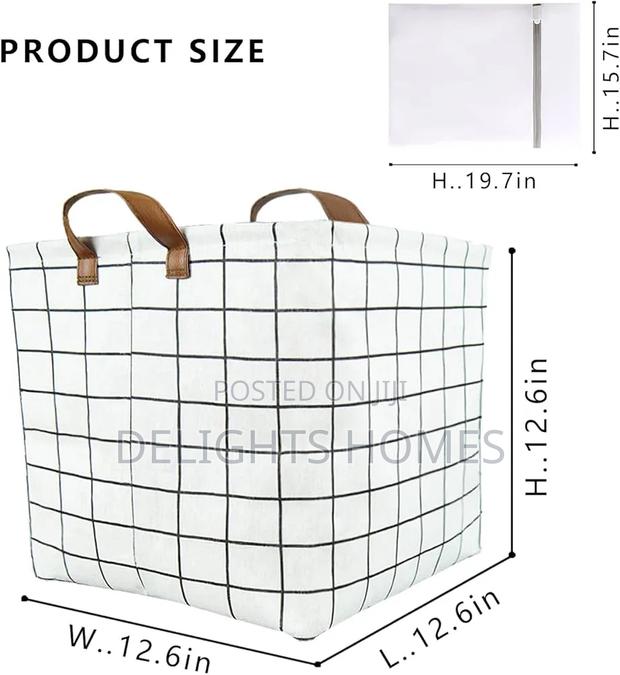 Foldable Storage Basket-Pa - thumbnail 3