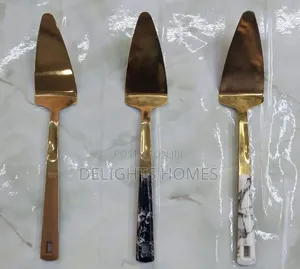 Golden Serving Spoons-Pa