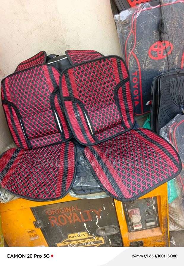 Breathable 2pc Air Mesh Knitted Pattern Mesh Fabric Cushions Cover