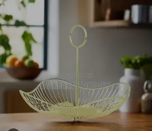 Detachable Metallic Mesh Fruits BASKET With Stand-Pa