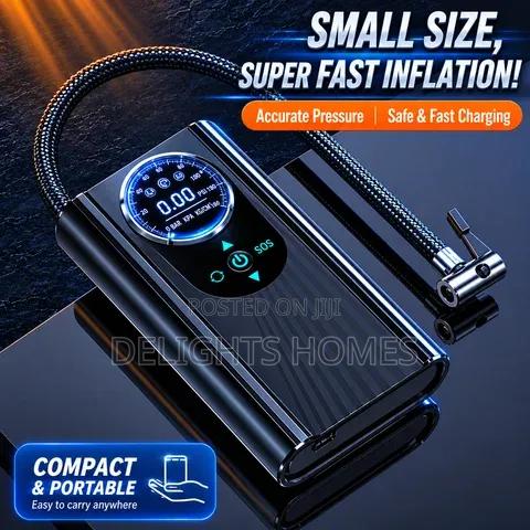 Car Cigar Powered Portable Air Inflating Pump-Pa - main view