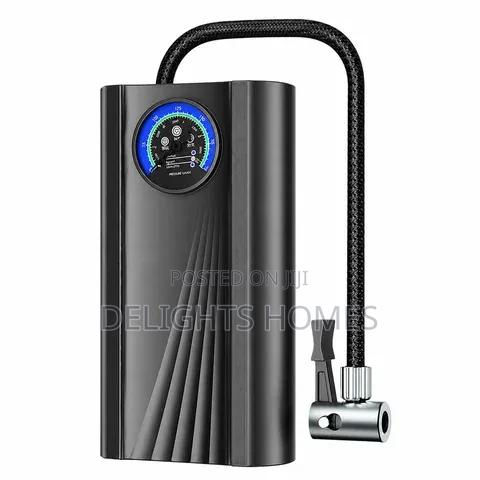Car Cigar Powered Portable Air Inflating Pump-Pa - thumbnail 2