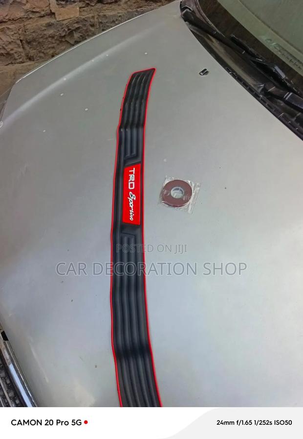 TRD Sportivo Rubber Car Boot Sill Protector - main view