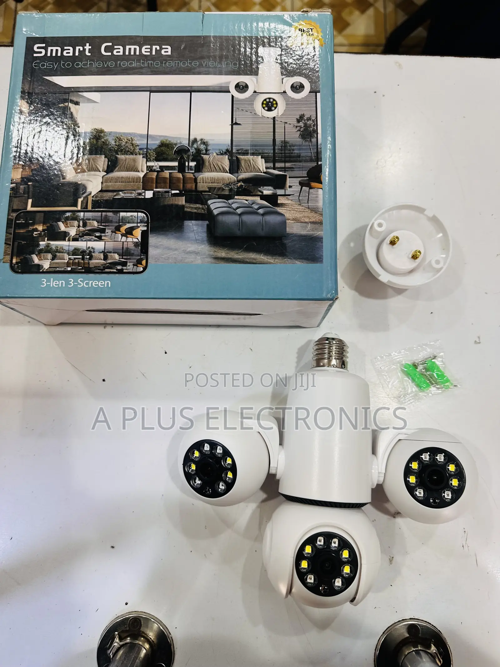 3 Lens Wifi CCTV Camera HD Security Camera