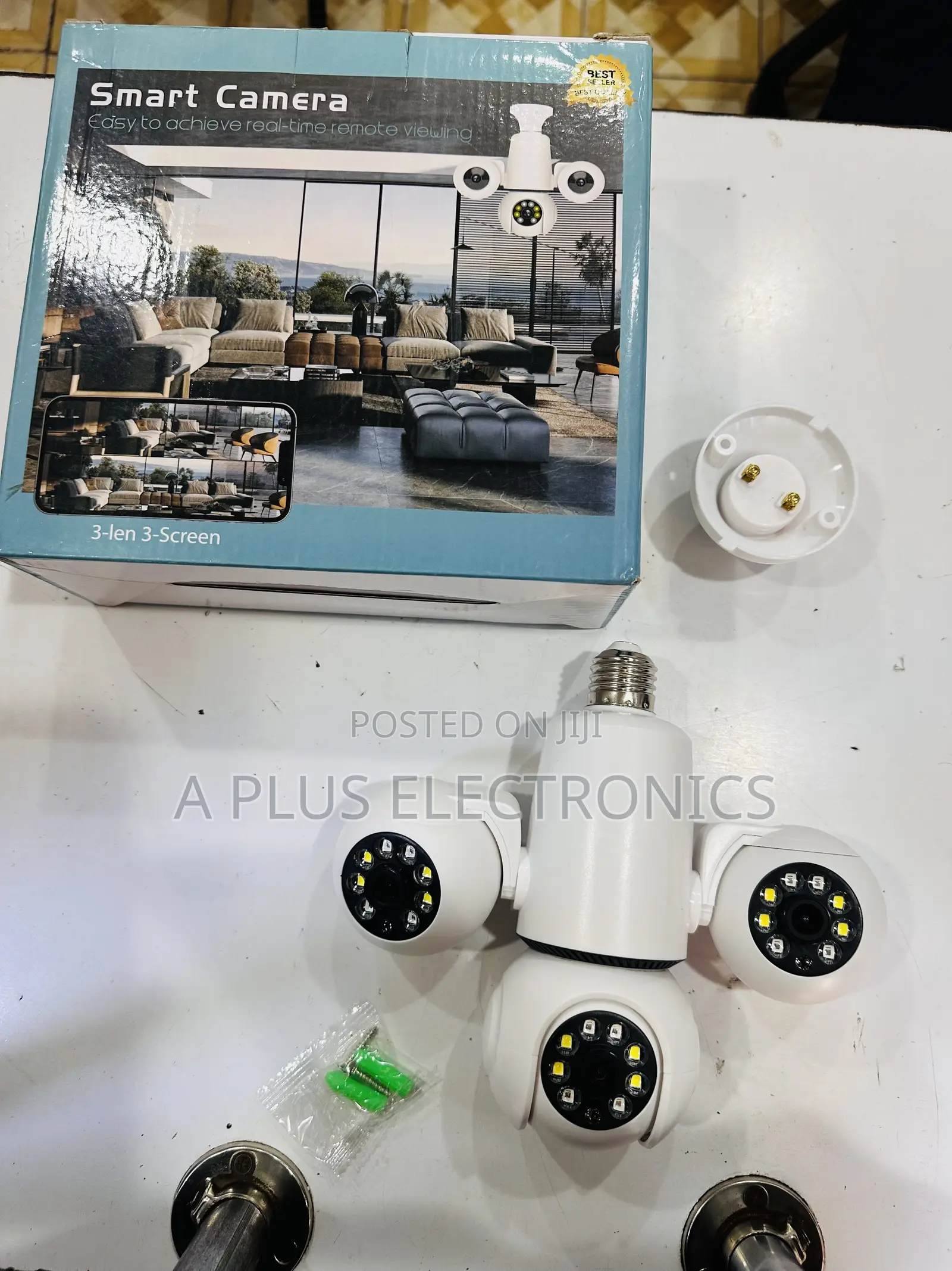 3 Lens Wifi CCTV Camera HD Security Camera