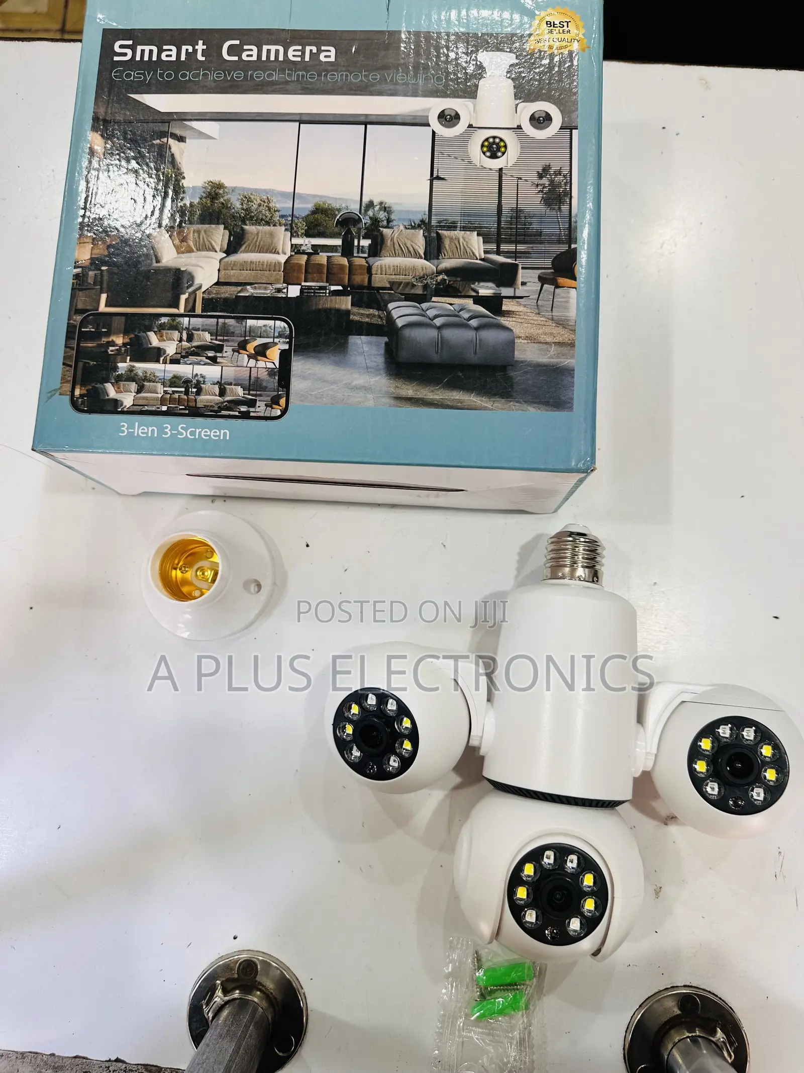 3 Lens Wifi CCTV Camera Outdoor Security Camera