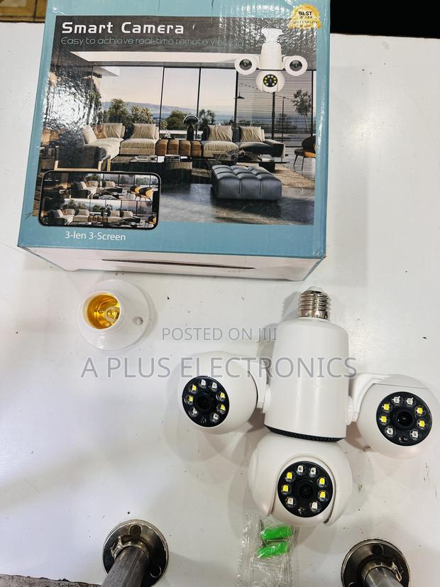 3 Lens Wifi CCTV Camera Outdoor Security Camera