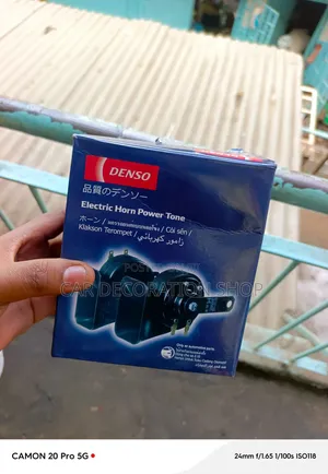 Denso Electric Horn Power Tone Snail/Trumpet Type 12v