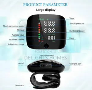 Electronic Rechargeable Sphygmomanometer Blood Pressure Monitoring Kit