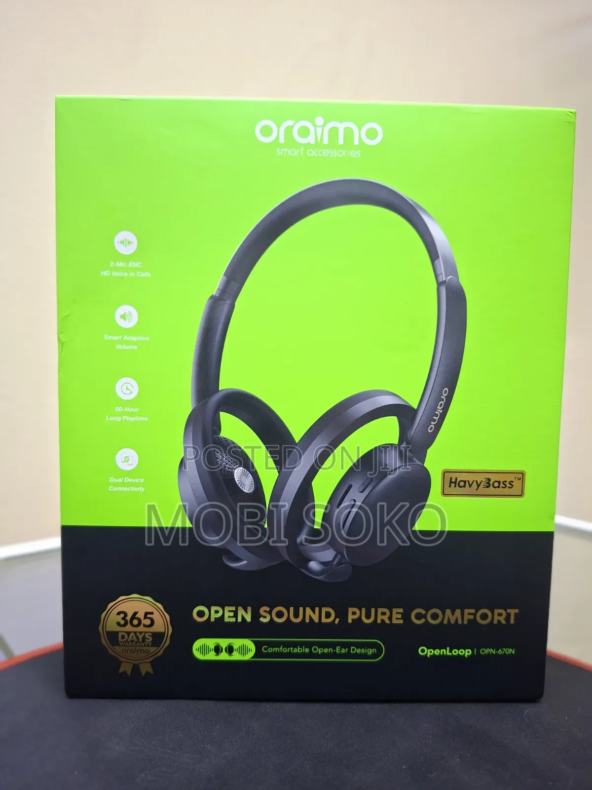 Oraimo OpenLoop Open-Ear Wireless Headphones