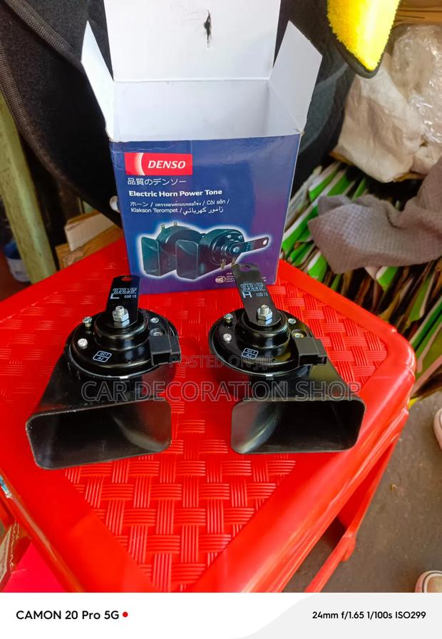 Denso Horn With High_output Acoustic Design With Harrier Sound