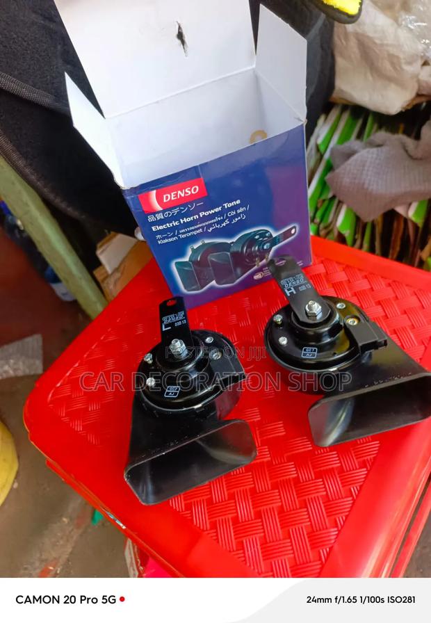 Denso Horn in Pairs 2pcs With Sharp, Clear Warning Sound - main view