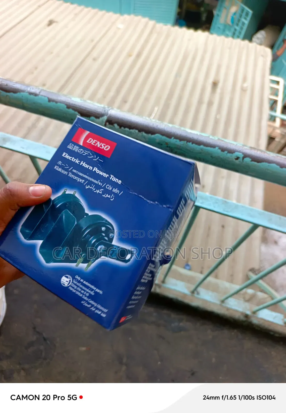 Denso Matching Pair Horn With Full Rich Harmonic Warning Sound