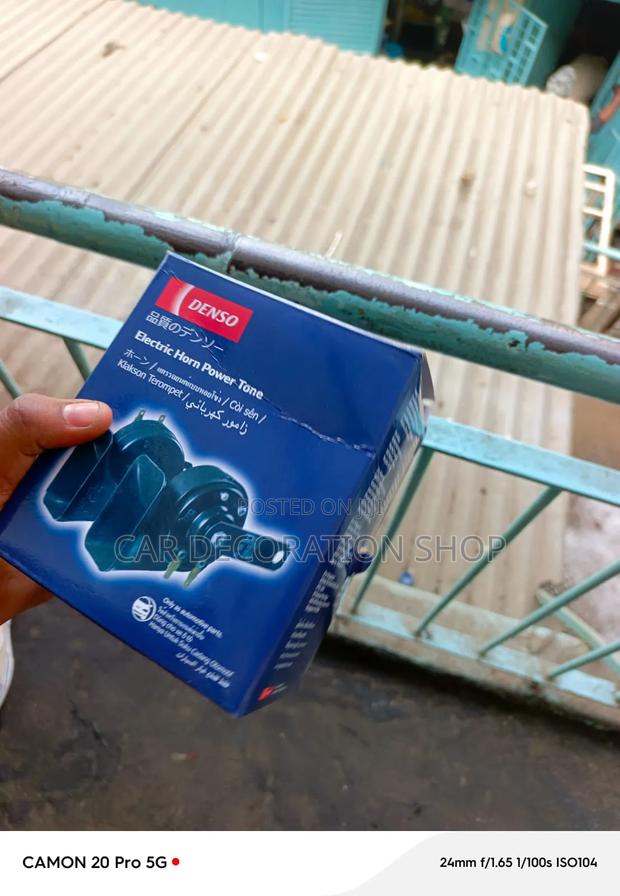 Denso Matching Pair Horn With Full Rich Harmonic Warning Sound