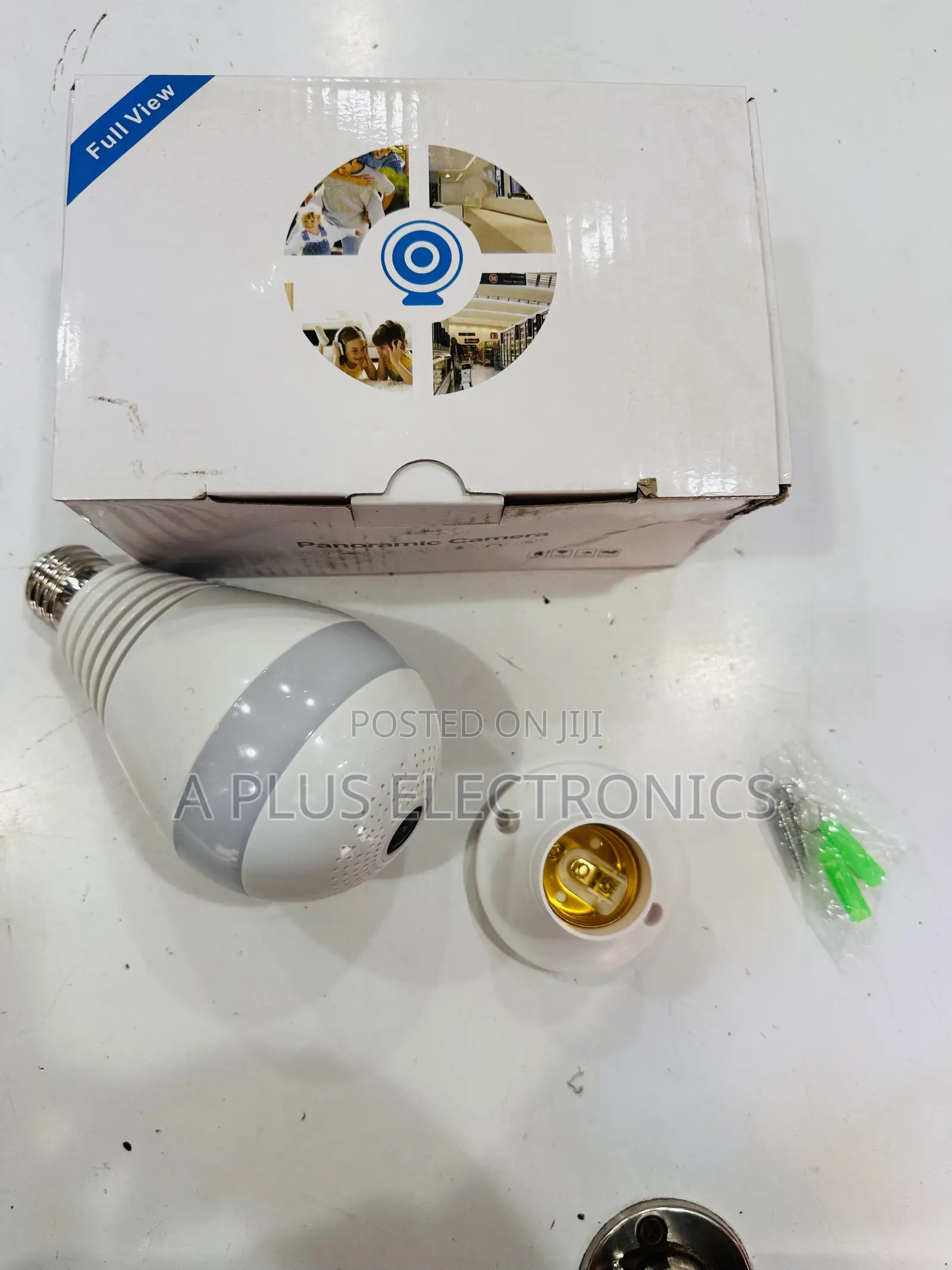 V9 Camera Bulb (V380 App) – WiFi Security Camera Light