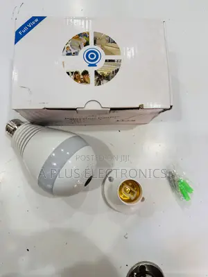 V9 Camera Bulb (V380 App) – WiFi Security Camera Light