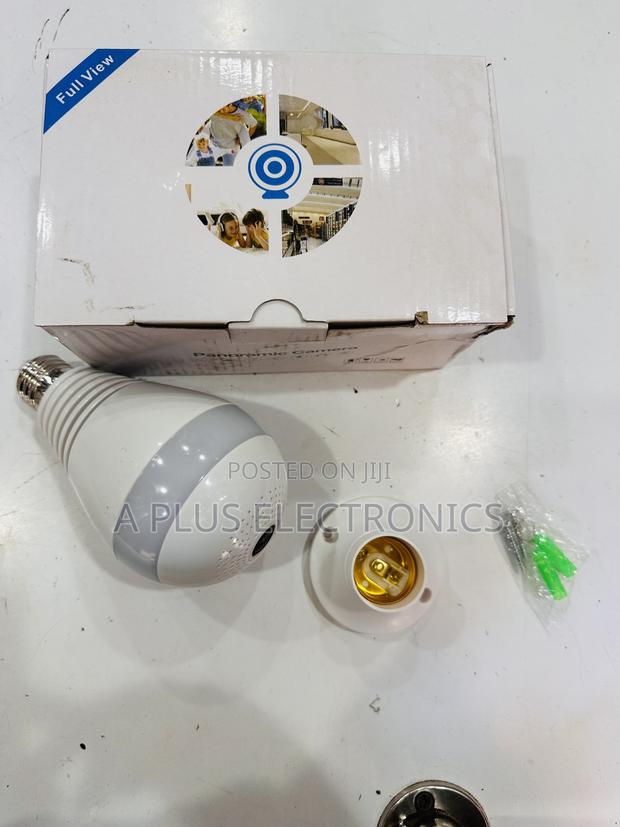 V9 Camera Bulb (V380 App) – WiFi Security Camera Light