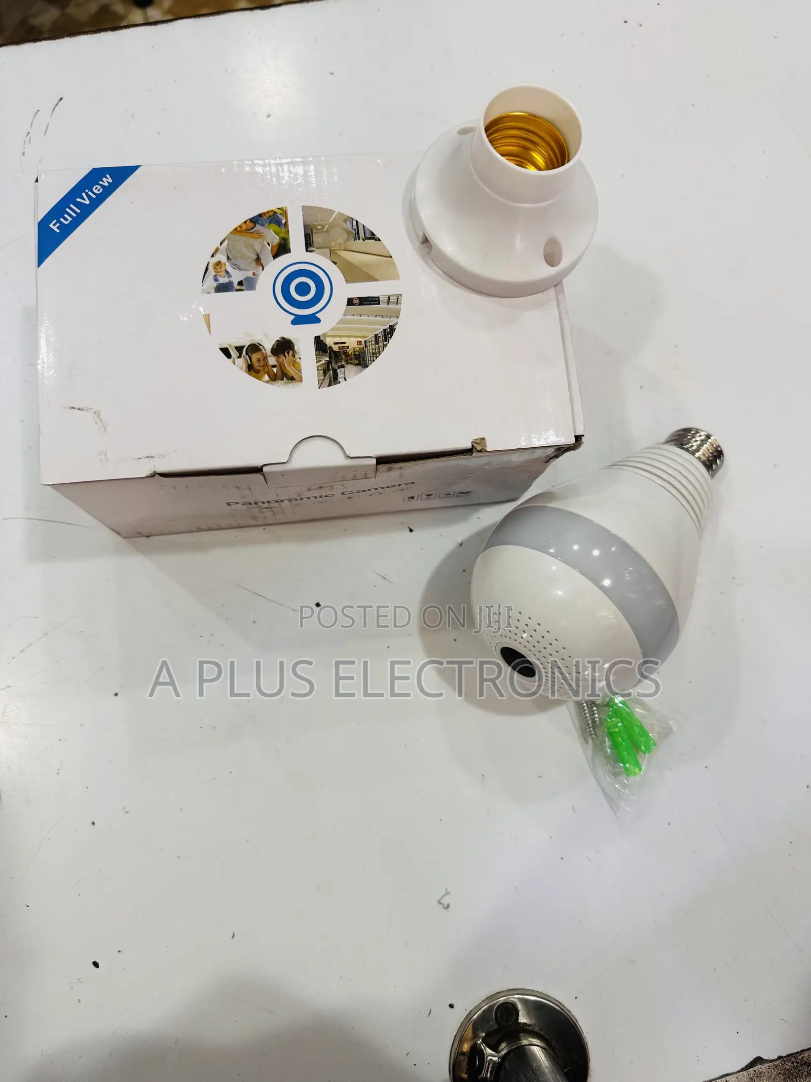V9 Camera Bulb (V380 App) – 360° Panoramic CCTV Camera