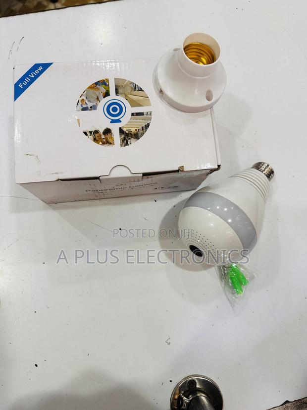 V9 Camera Bulb (V380 App) – 360° Panoramic CCTV Camera