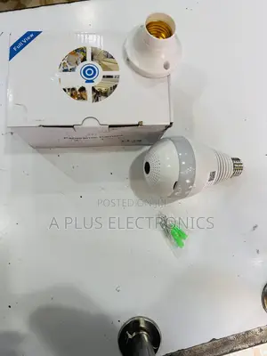 V9 Camera Bulb (V380 App) – 360° Panoramic CCTV Camera