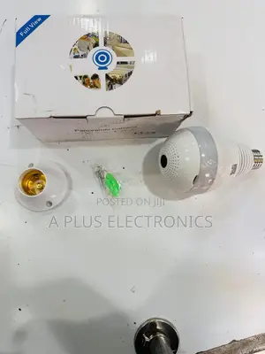 V9 Camera Bulb (V380 App) – Smart WiFi Surveillance Camera