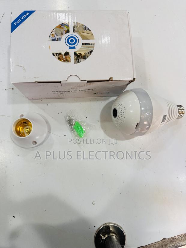 V9 Camera Bulb (V380 App) – Smart WiFi Surveillance Camera