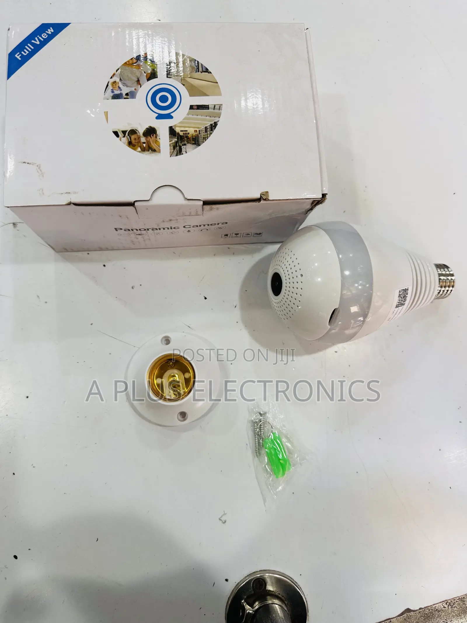V9 Camera Bulb (V380 App) – Smart WiFi Surveillance Camera