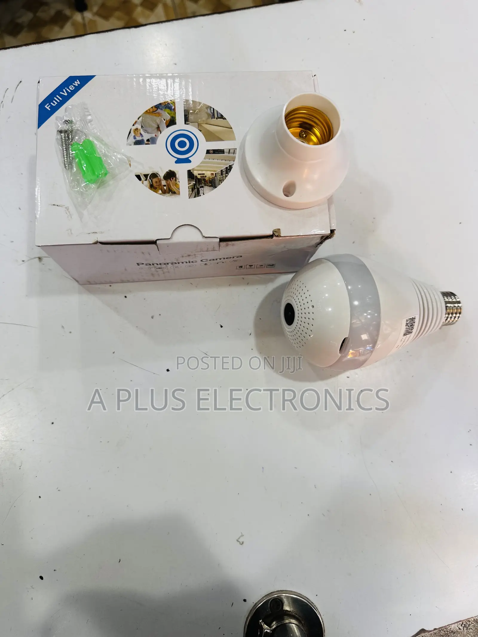 V9 Camera Bulb (V380 App) – Smart WiFi Camera for Home Office