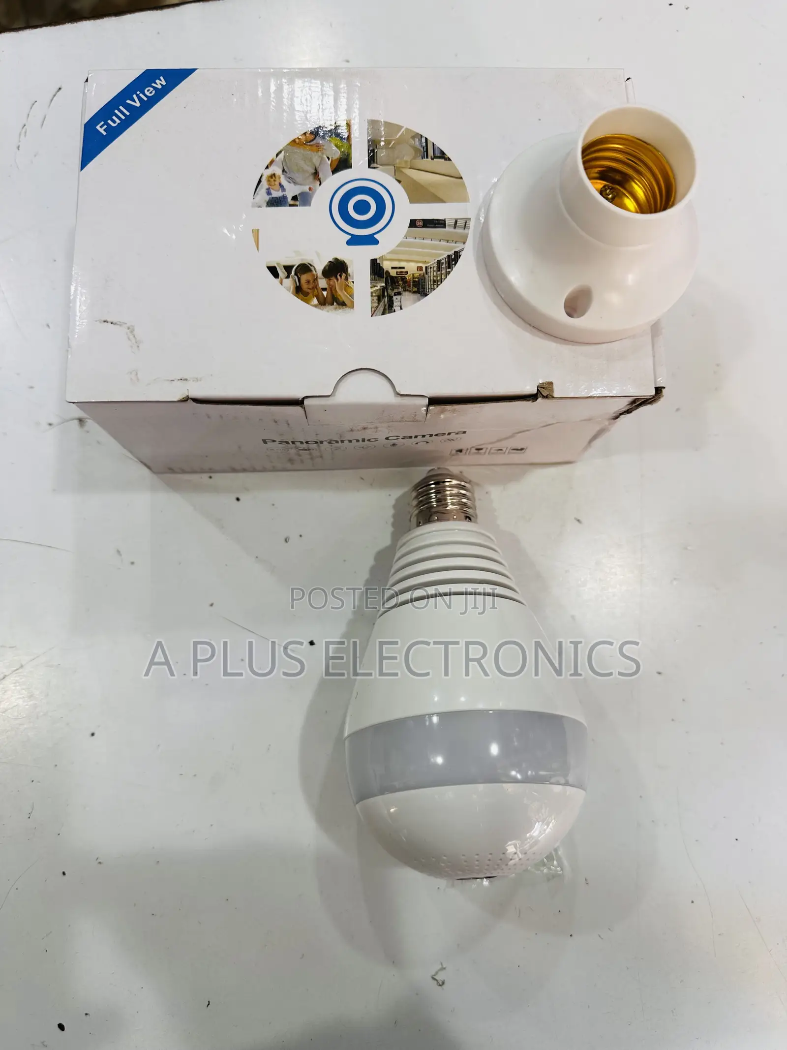 V9 Camera Bulb (V380 App) – Home Security Camera LED Bulb