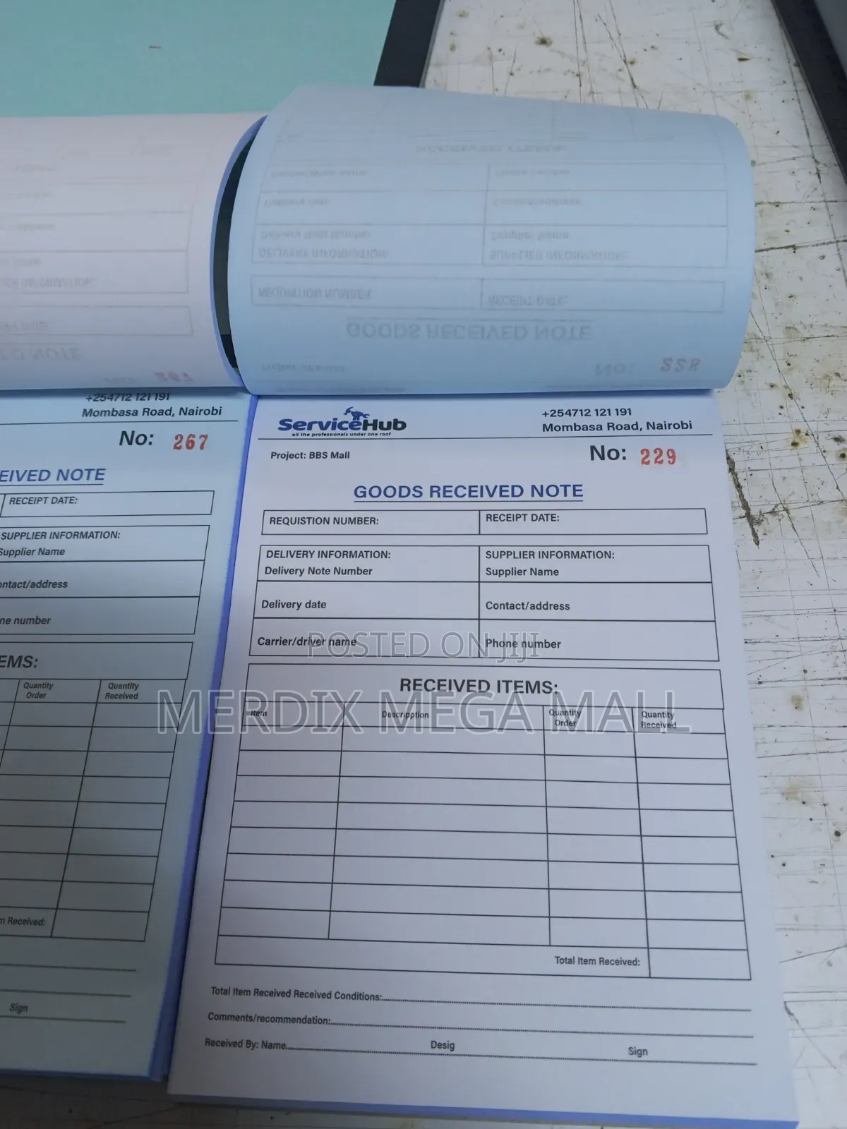 Branded Receipt Books,Receipt Book,