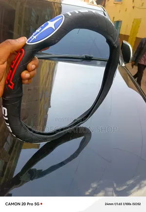 Subaru Steering Cover With Accent Graphic Along the Rim