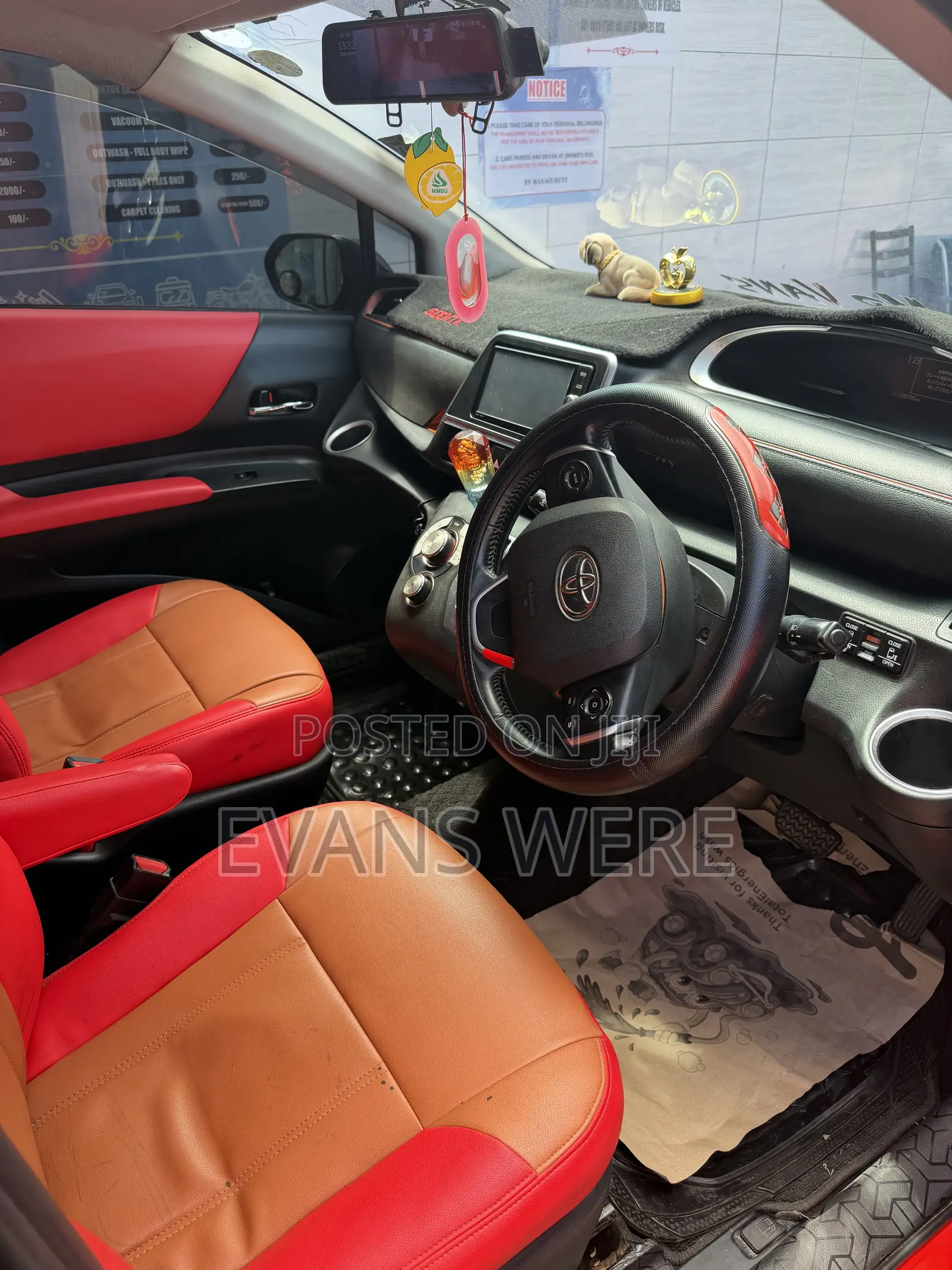 Toyota Sienta 1.5 FWD (6-seater) 2016 Black