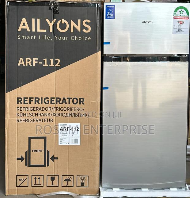 Ailyons Double Door Fridge 112Litres