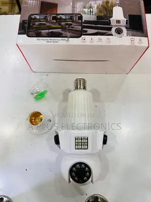 3 Lens E33 WiFi CCTV Camera – 360° HD Security Camera